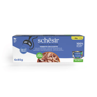 Schesir Cat Tonnetto con Alicette 6x85 gr