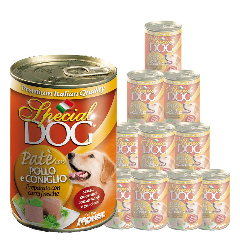 Special Dog Paté con Pollo e Coniglio 400 gr