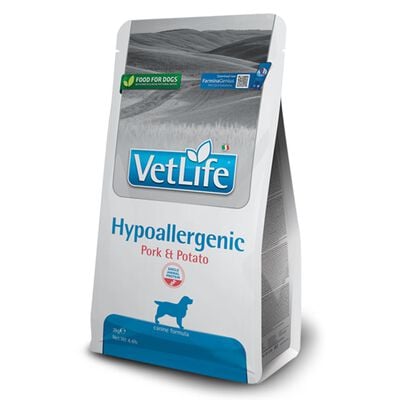 Farmina Vet Life Dog Hypoallergenic Maiale e Patate 12 Kg