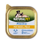 Naturalpet Dog Puppy Paté ricco in Pollo 150 gr