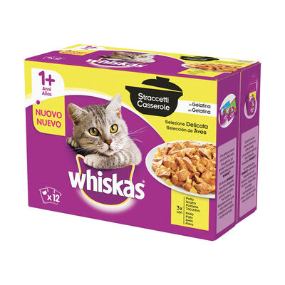 Whiskas Cat Straccetti Multipack Delicato 12x85 gr
