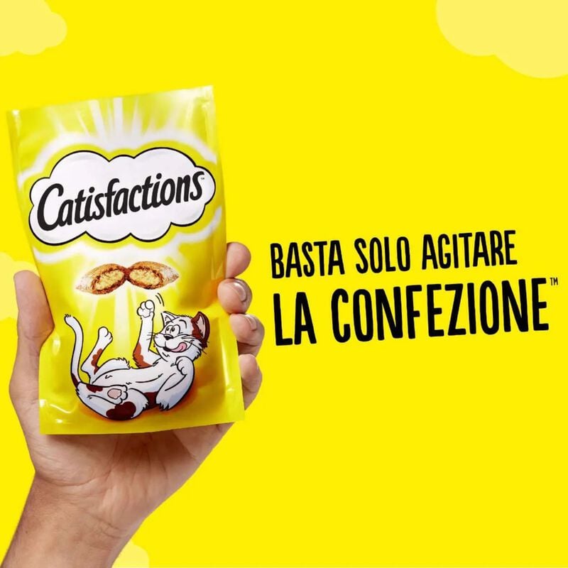 Catisfactions Snack per Gatto con Erba Gatta 180 gr