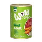 Wow Dog Adult Manzo con carote e zucchine 400gr image number 0