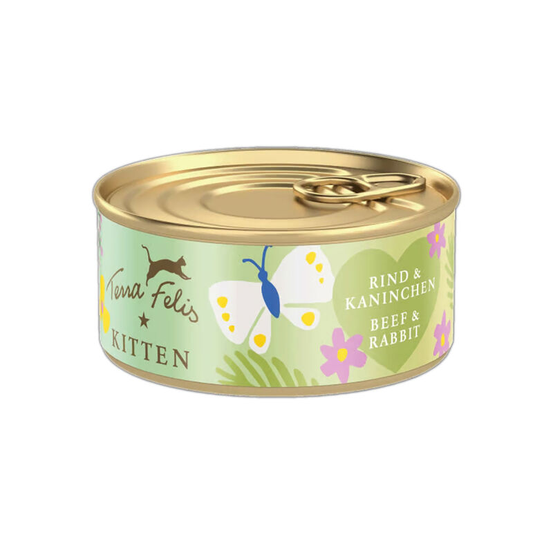 Terra Felis Kitten Manzo e coniglio 70 gr