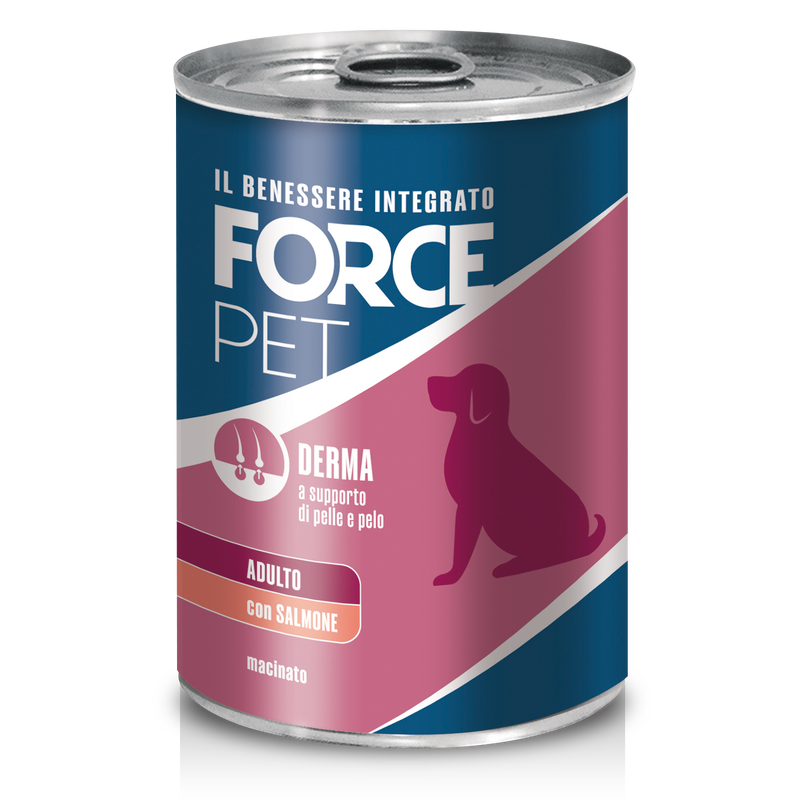 Forcepet Dog Adult Derma macinato con salmone 400gr