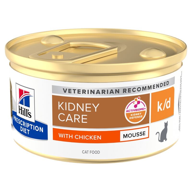 Hill's Prescription Diet k/d Alimento Umido per gatti adulti con Pollo 85 gr