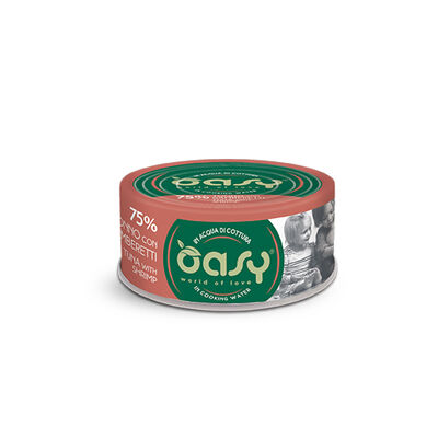 Oasy More Love Cat Adult Tonno con gamberetti 70 gr