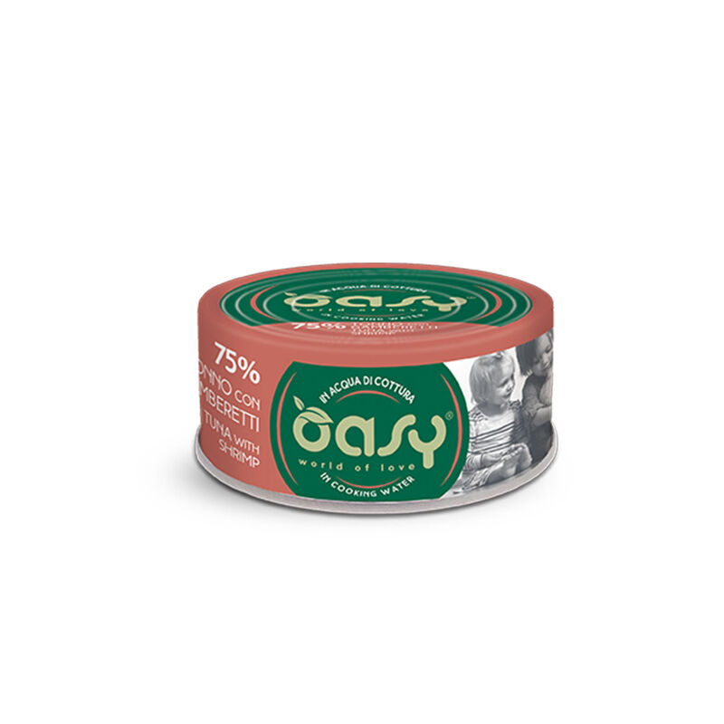 Oasy More Love Cat Adult Tonno con gamberetti 70 gr