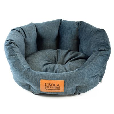 L'Isola dei Tesori Cuccia Softy Premium ovale Terracotta 55 cm