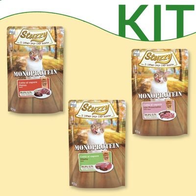 Kit Degustazione Stuzzy Cat monoprotein 85gr
