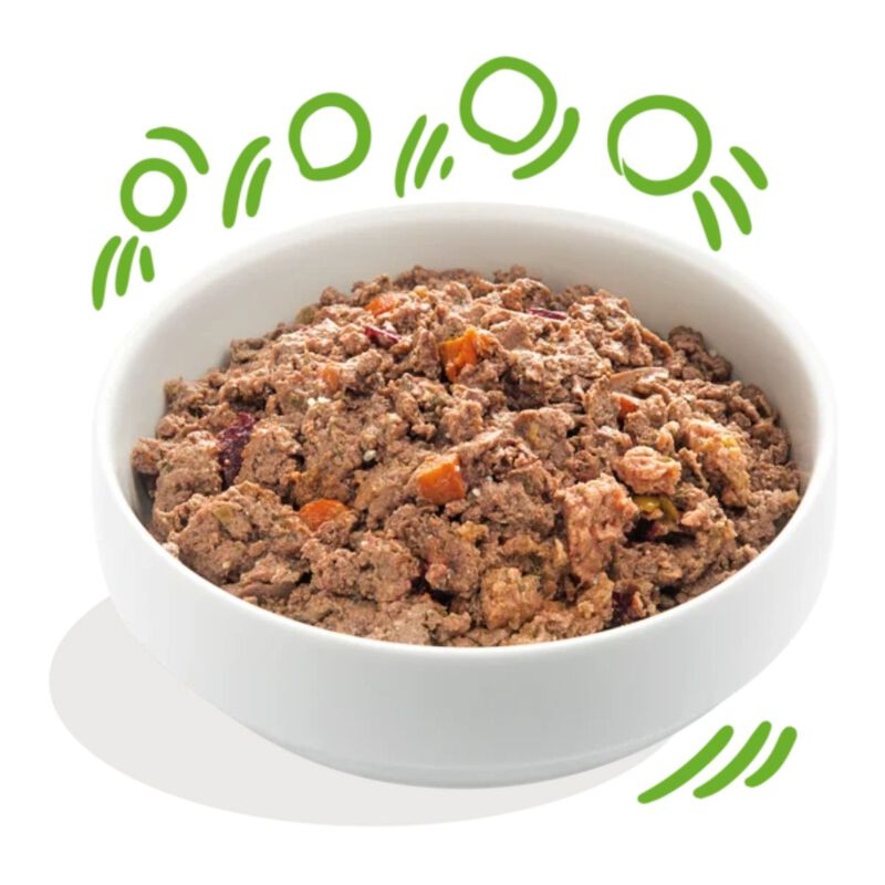 Edgard & Cooper Dog Adult Selvaggina, Pollo e Agnello 100 gr x 6