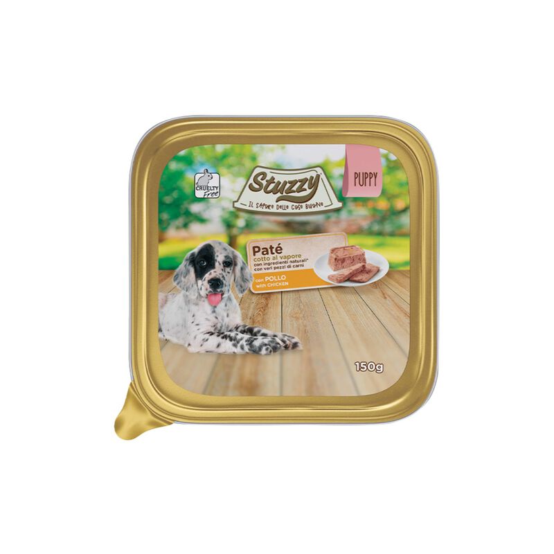 Stuzzy Dog Puppy Pat&eacute; con Pollo 150 gr
