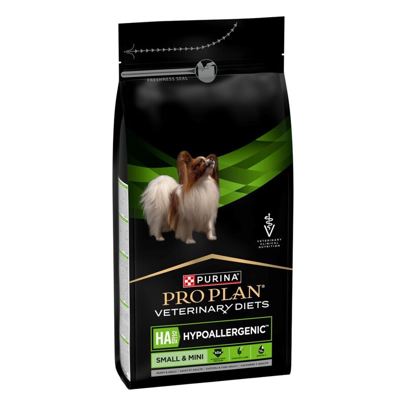 Purina Pro Plan Veterinary Diets HA - Hypoallergenic Crocchette per cani Small&Mini 1,4 kg