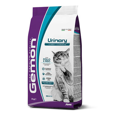 Gemon Cat Adult Urinary con Pollo e Riso 2 kg