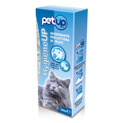 Petup Hygieneup Deodorante al Talco per lettiera 500 ml