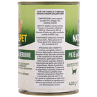 Naturalpet Cat Adult Paté Coniglio e Verdure 400 gr