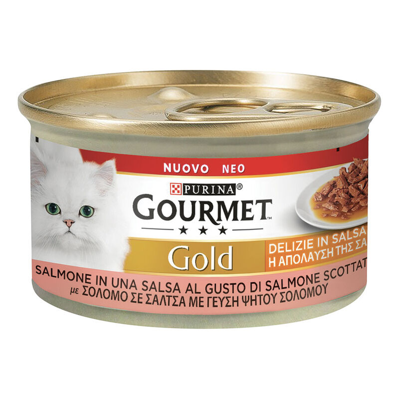 Gourmet Gold Cat Adult  Delizie in Salsa Salmone 85 gr