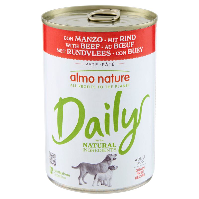 Almo Nature Daily Dog Adult Manzo 400g Almo Nature Daily Dog Adult Manzo 400g