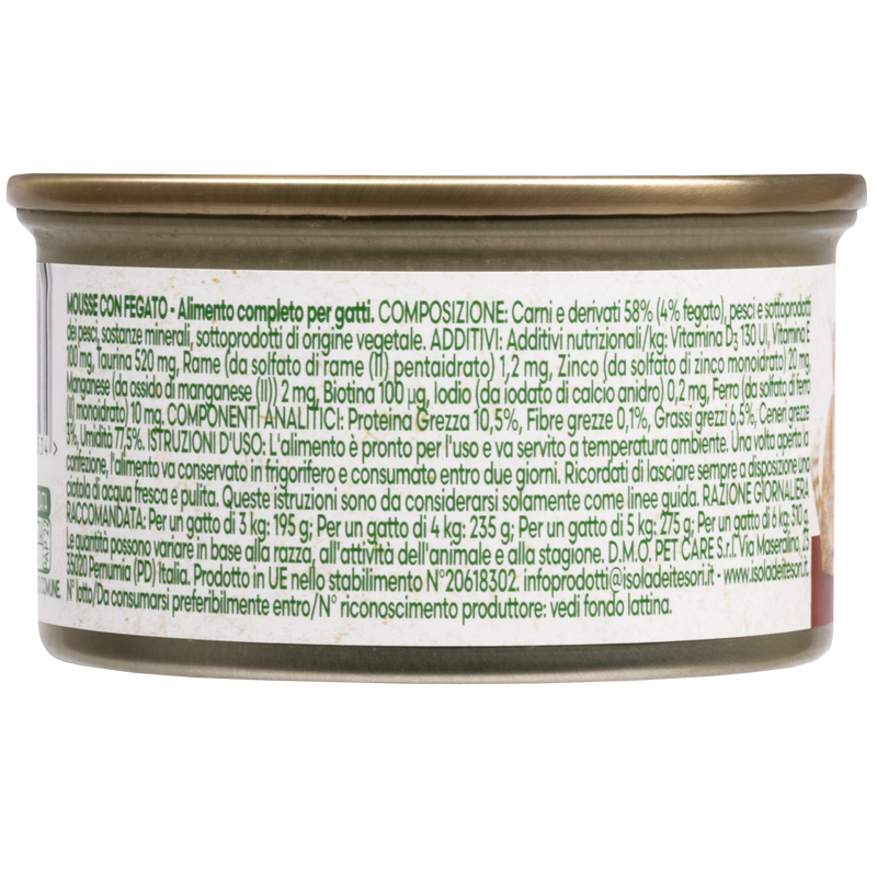 Naturalpet Cat Adult Mousse Fegato 85gr