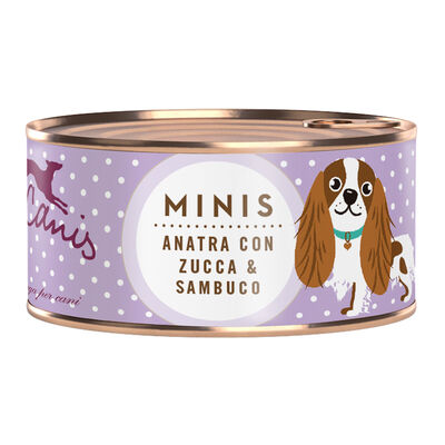 Terra Canis Dog minis Anatra con Zucca, Fragola e Sambuco 100 gr
