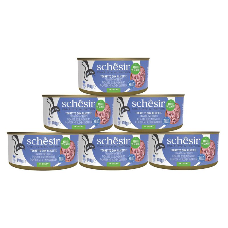 Schesir Complete Nutrition Cat Tonno e alicette jelly 140g