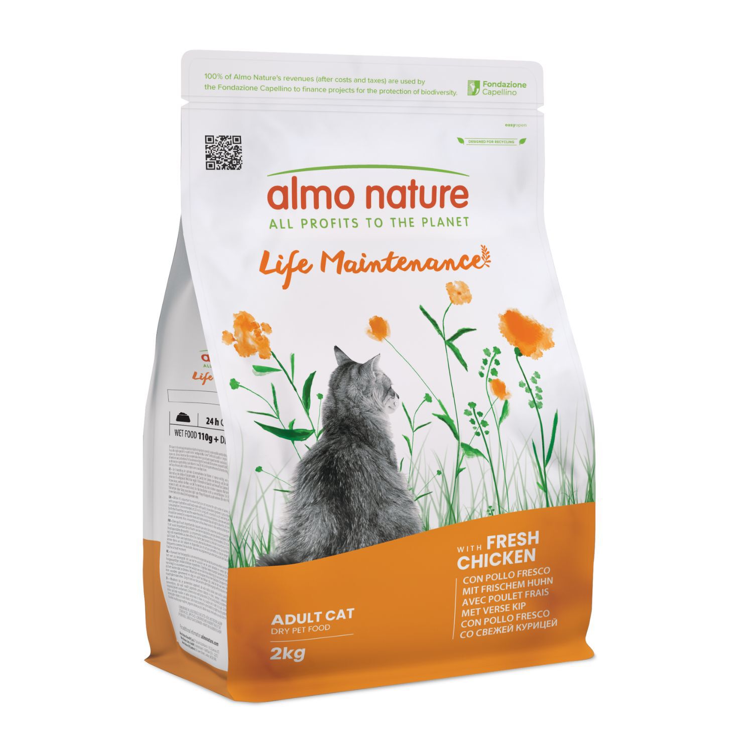 Almo Nature Life Maintenance Cat Adult Pollo 2 kg| L'Isola dei Tesori