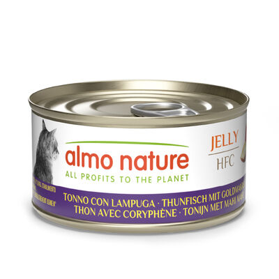 Almo Nature HFC Cat Jelly Tonno con Lampuga 70g
