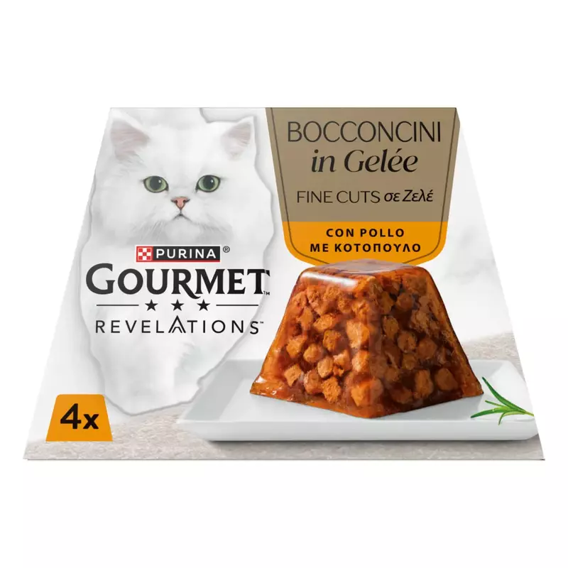 Gourmet Cat Adult Revelations Pollo 4x57g