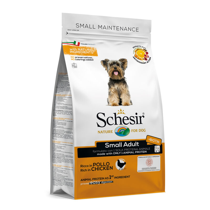 Schesir Dog Small adult ricco in pollo 2 kg