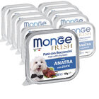 Monge Fresh Dog Adult Paté con Bocconcini con Anatra 100 gr image number 0