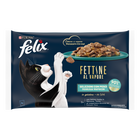 Felix Cat Adult Fettine al vapore Salmone e tonno 80grx4pz image number 0