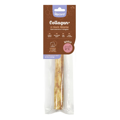 Record Dog Adult Snack Stick Collagen+ Manzo mis. L - 84 gr