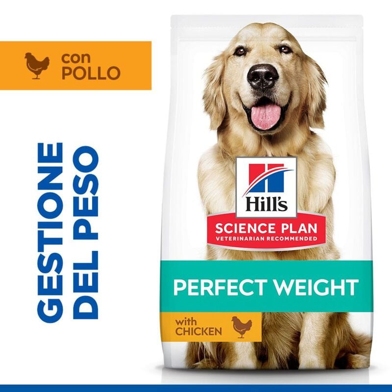 Hill's Science Plan Dog Perfect Weight Large Breed Adult con Pollo 12 kg