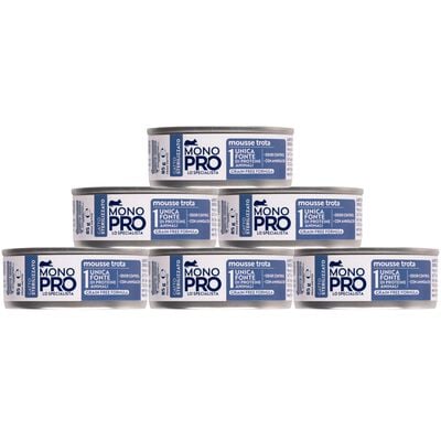 Monopro Cat Sterilised Mousse Trota 85gr