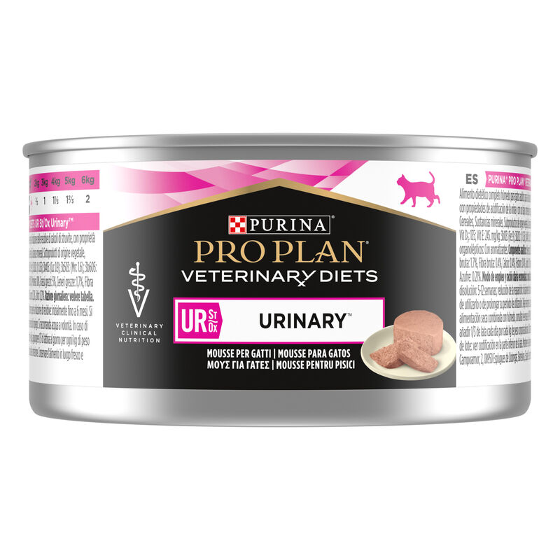 Purina Pro Plan Veterinary Diets Cat UR Urinary St/Ox con Tacchino 195 gr