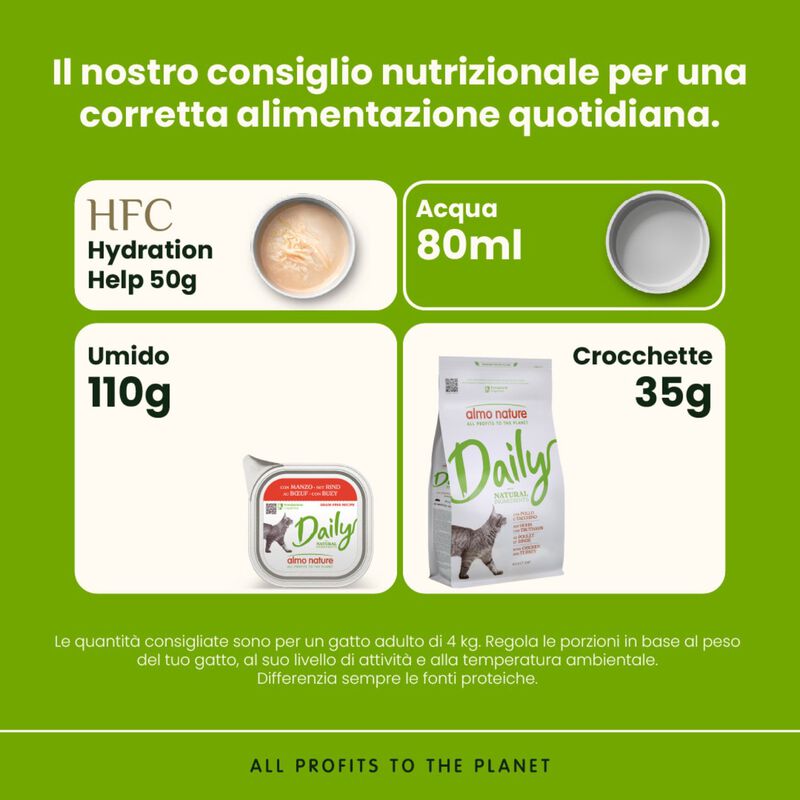 Almo Nature Daily Cat Adult Manzo 100g