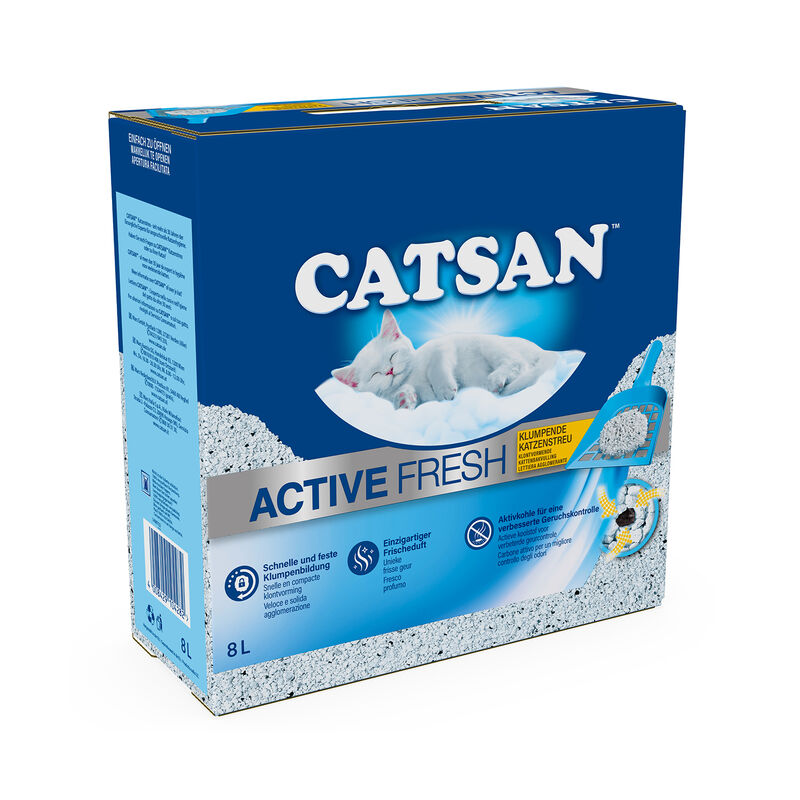 Catsan lettiera Cat Active Fresh 8lt