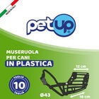 PetUp Museruola in Plastica Tg.10