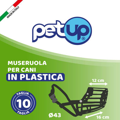 PetUp Museruola in Plastica Tg.10