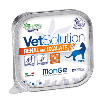 Monge VetSolution Cat Renal and Oxalate 100 gr