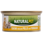 Naturalpet Cat Crema Pollo e Formaggio 70g