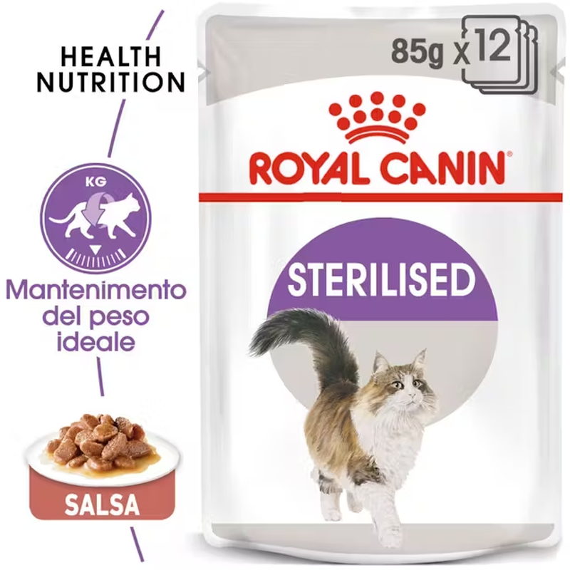 Royal Canin Cat Adult Sterilised Salsa 85 gr