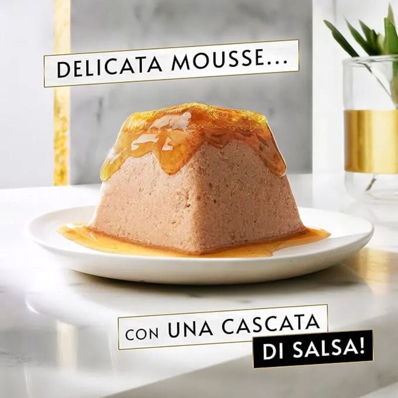 Gourmet Revelation Cat Mousse Pesce dell'oceano 4pz x 57gr