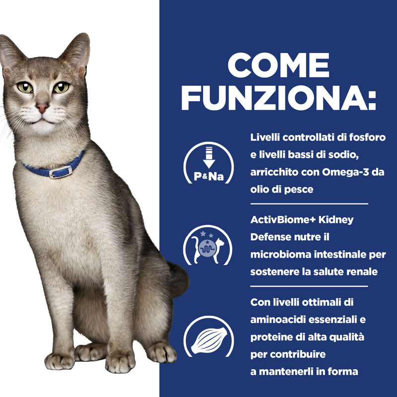 Hill's Prescription Diet Cat k/d spezzatino con tonno e verdure 82gr