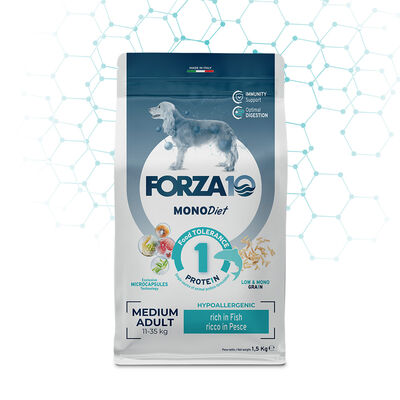 Forza10 MonoDiet Dog Medium al Pesce 1,5 kg