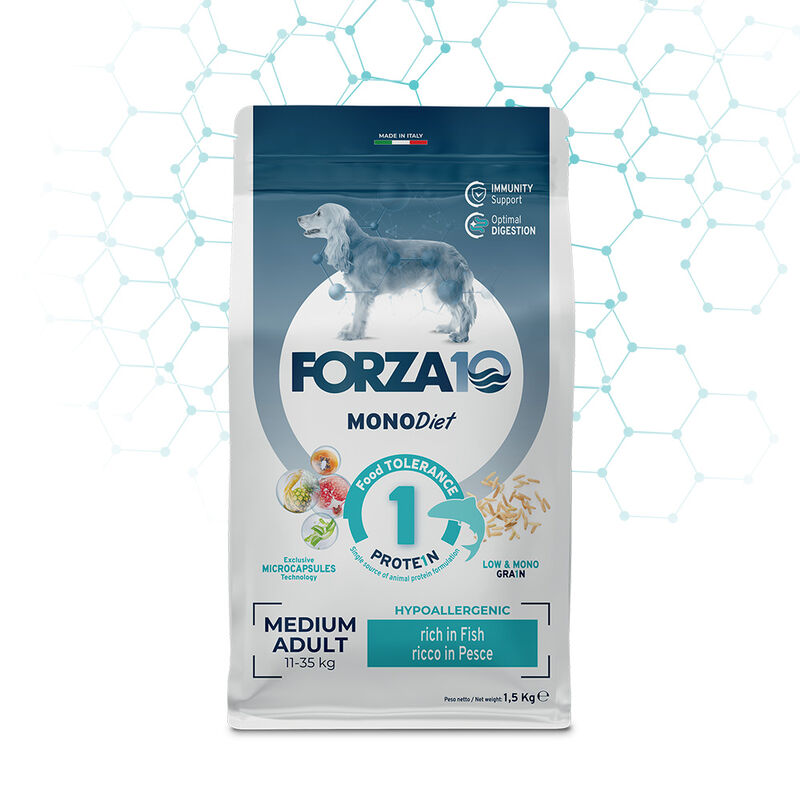 Forza10 MonoDiet Dog Medium al Pesce 1,5 kg