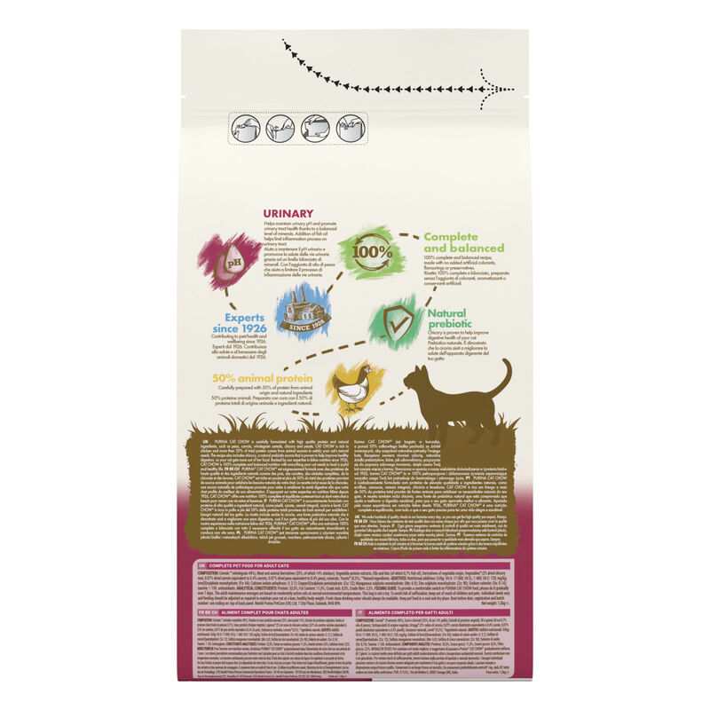 Cat Chow Adult Urinary Tract Health ricco in Pollo 1,5 kg