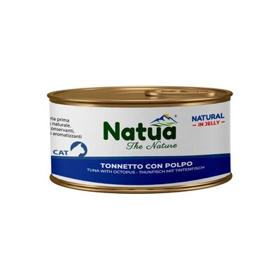 Natua Natural Classic Cibo umido per gatti adulti Tonnetto con Polpo 150 gr