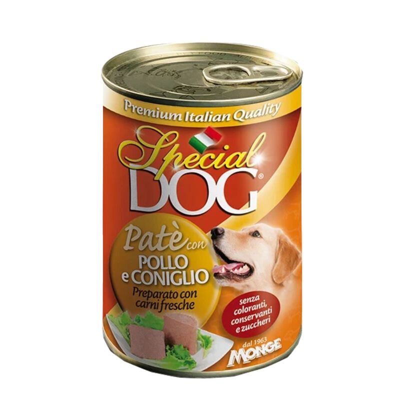 Special Dog Pat&eacute; per cani adulti con Pollo e Coniglio 400 gr