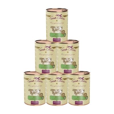 Terra Canis Dog Classic Manzo con Carota, Mela e Riso integrale 400 gr